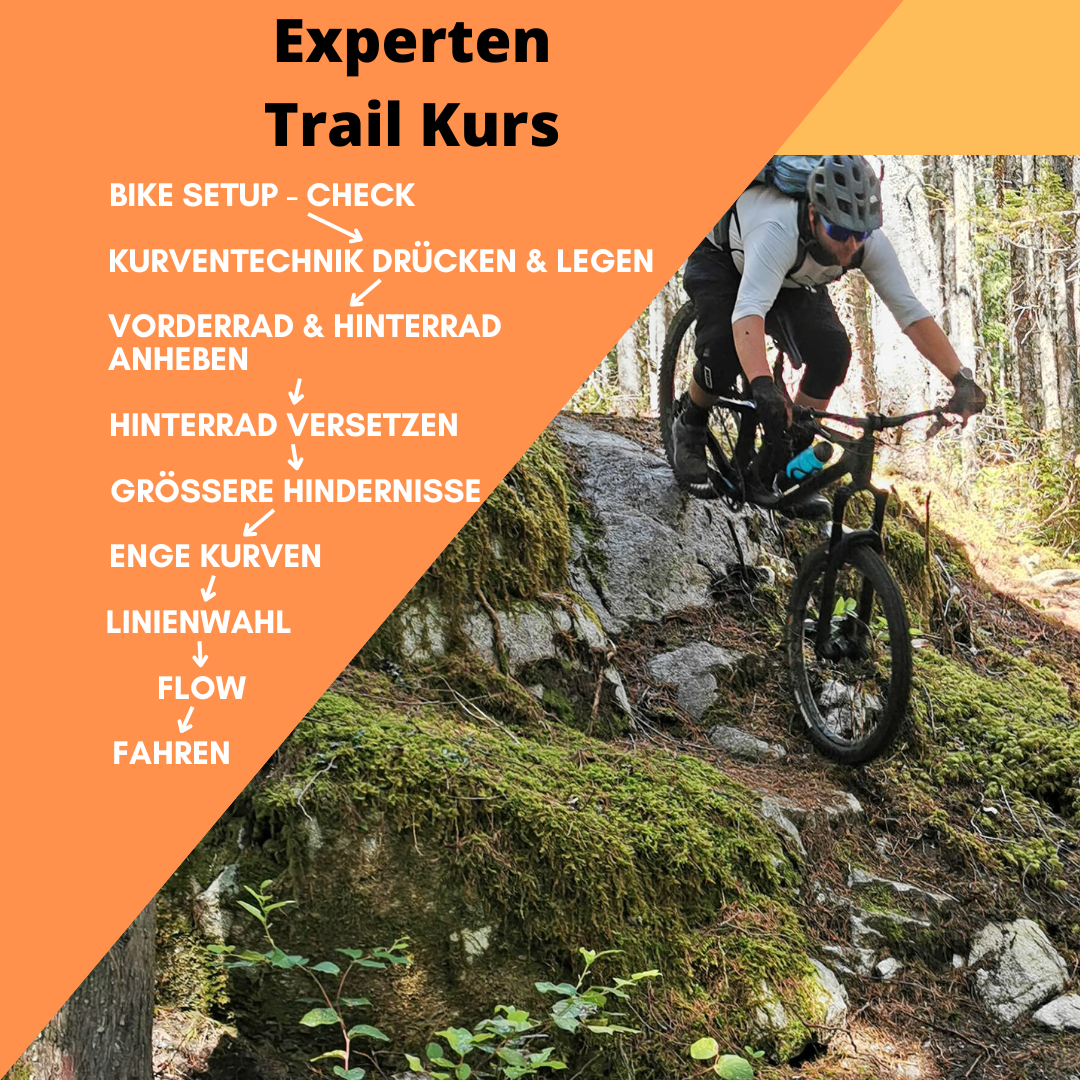 Fahrtechnik Level3 Expert Trail Kurs